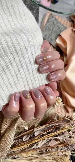 ミディアム ネイル Reonail 💕Kana💕のネイルデザイン