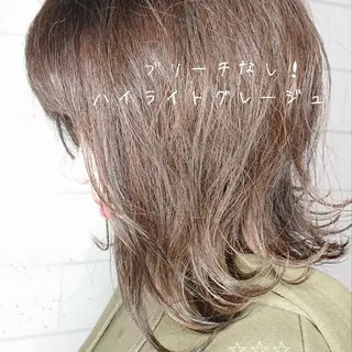 ミディアム カラー ✨技術講師.艶髪✨ ✂︎佐久間✂︎のヘアスタイル
