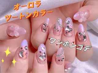 ネイル 長さだし専門店 M2　rikaのネイルデザイン