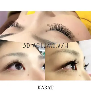 マツエク・マツパ ★KAEDE★伊勢崎 【KARAT】のマツエク・マツパデザイン