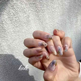 ネイル kichi･: *のネイルデザイン
