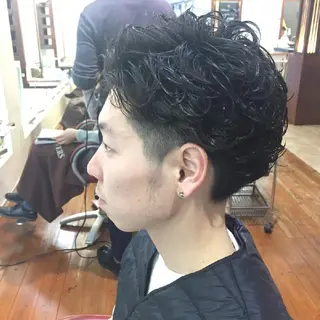 パーマ メンズ ohno junのヘアスタイル