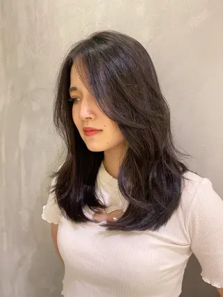 ロング いとう ほのかのヘアスタイル
