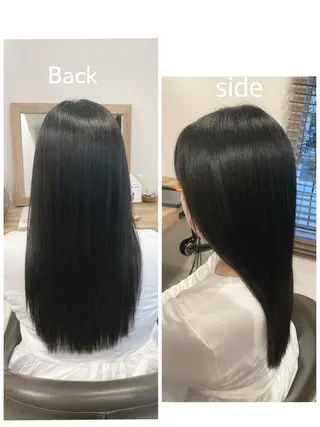 ロング やまこし 美裕樹のヘアスタイル