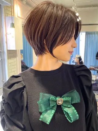 ショート 博多ベージュ 🐻松井傑のヘアスタイル