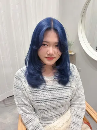 ロング カラー 髪質改善/レイヤー/ ダブルカラー🍀るなのヘアスタイル