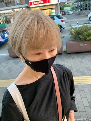 ショート カラー ✨メンズ✨ブリーチ✨ MASAのヘアスタイル
