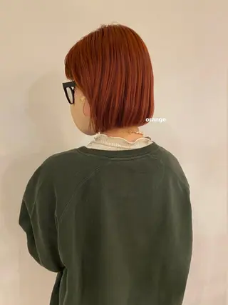 ショート カラー 暖色カラー/レイヤー 🌙 オノユリカのヘアスタイル