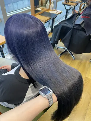 ロング カラー 🪽はづき🫧 簡単垢抜けカラー🪽のヘアスタイル