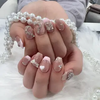 ネイル 🍄Rina🍄 韓国風ネイルのネイルデザイン