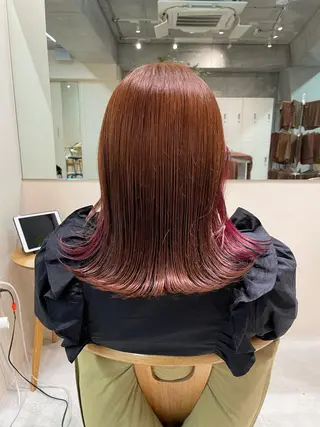セミロング 浦和指名率No.1 ショート特化美容師のヘアスタイル