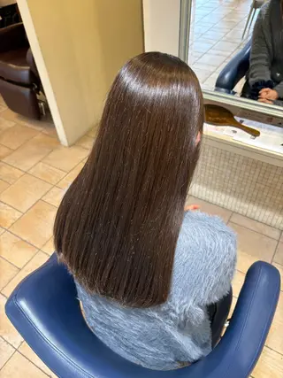 ロング 井本 帆香のヘアスタイル