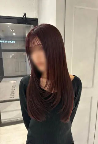 ロング カラー ブリーチモデル募集中 ゆな🎀のヘアスタイル