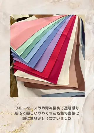 パーソナルカラー診断 自由が丘💐ブルームのその他イメージ