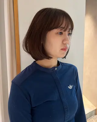 ショート LOAVE  表参道 レイヤー　kahoのヘアスタイル