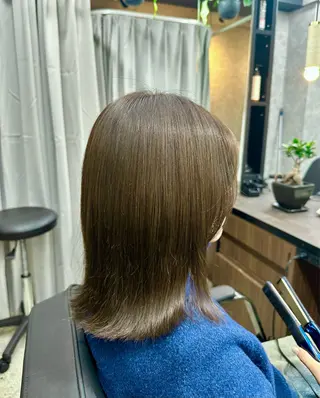 カラー 透明感/美髪カラー ダブルカラー/ユウゴのヘアスタイル