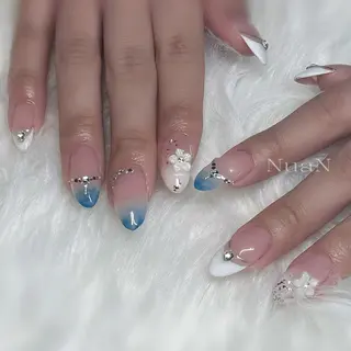 ネイル NuaN ミニモ停止中のネイルデザイン