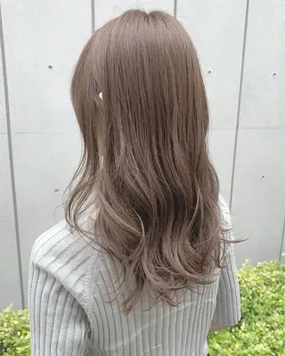 セミロング カラー FiiRICH 久木田優一朗のヘアスタイル