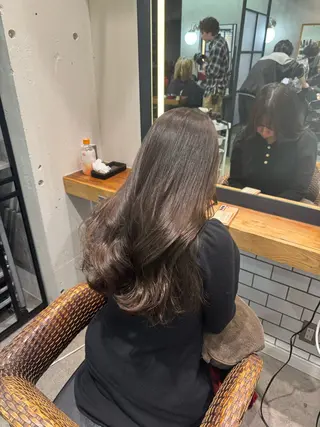 ロング カラー 暖色カラー🤎Red Neo meiのヘアスタイル