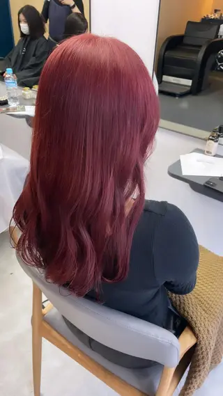 ロング カラー 🦋うる艶透明感ヘア 今井達也のヘアスタイル