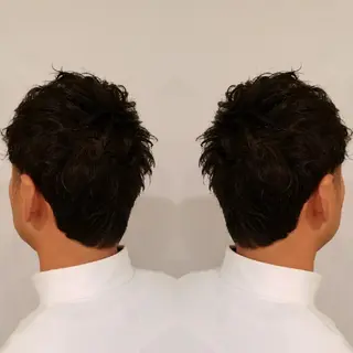 メンズ 美谷添(ミヤゾエ) まどか大人ヘアサロンのヘアスタイル