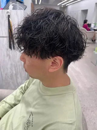 パーマ メンズ 🍐シャドウパーマ メンズ特化/守岡🍐のヘアスタイル
