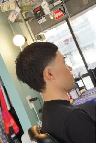 ショート メンズ TIGHT SWAG BARBERWORKS所属・メンズカット/ 三軒茶屋/YUTOのヘアスタイル