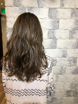 セミロング カラー 綺麗な髪質にしたい方 限定🌈清水 祥のヘアスタイル