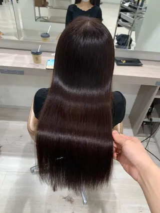 ロング カラー 【縮毛矯正プロ講師】 島野 伊央汰のヘアスタイル