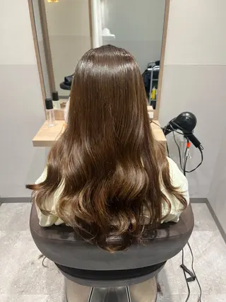 ロング 大宮レイヤーカット× 透明感カラー　rioのヘアスタイル
