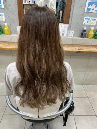ロング カラー 鈴木 皆斗のヘアスタイル