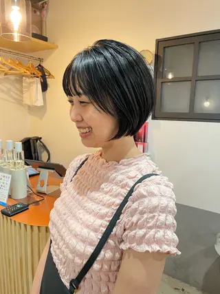 ショート カチモリ/無料 ヘアアレンジ/咲美のヘアスタイル