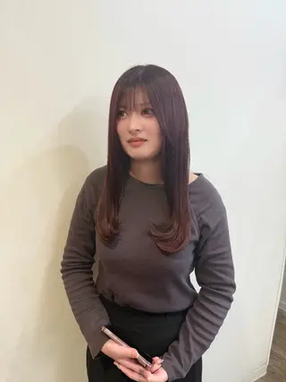 ロング ayaka‎/暖色/ レイヤーカット🩰のヘアスタイル