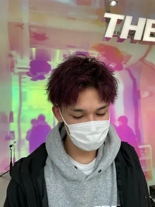 ショート カラー メンズ 札幌メンズ専門美容師 🌪SHO🌪️のヘアスタイル