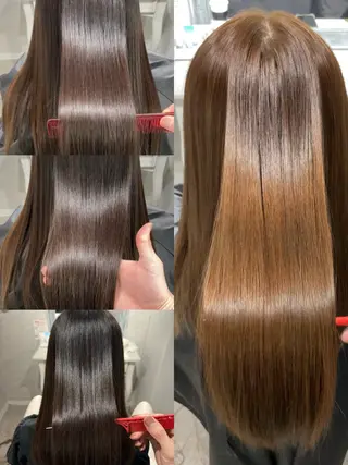 ロング 西宮市で髪質改善 縮毛矯正特化のヘアスタイル