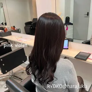 ロング カラー パーマ ヘアアレンジ メンズ ワット 原宿のヘアスタイル