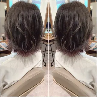 ショート カラー ヘアアレンジ 韓国hair🦋 Nanaのヘアスタイル