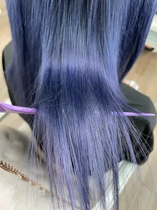 セミロング カラー 🐆アンドウ チカコ🦓のヘアスタイル