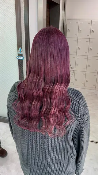 ロング カラー ヘアアレンジ ブリーチなしの達人 🌈KAITOのヘアスタイル