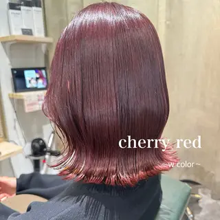 カラー ayaka 縮毛矯正レイヤーのヘアスタイル