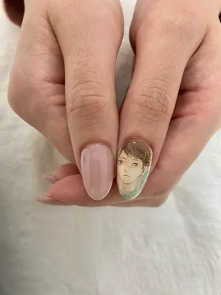 セミロング 池袋痛ネイル Nok. 渡辺のネイルデザイン