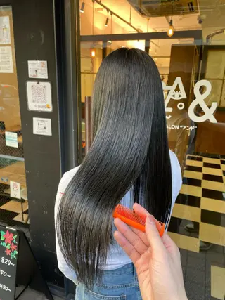セミロング カラー 川上拓真 ✂︎学芸大学のヘアスタイル