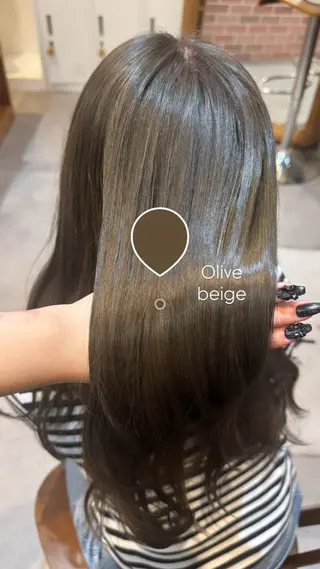 🌙ヘーゼルベージュ レイヤーカット🌙のヘアスタイル
