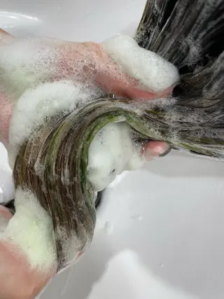 カラー yumemiレイヤー ‎✴︎ 透明感カラーのヘアスタイル