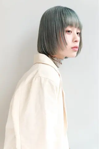 ショート カラー 似合わせ⌇お洒落 カット⌇平野あみのヘアスタイル