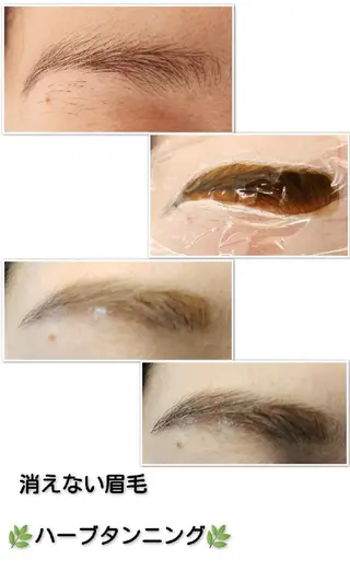 アイブロウ Q'on ERIのマツエク・マツパデザイン