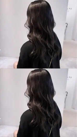 ロング カラー 艶感ワンホン color✨のヘアスタイル