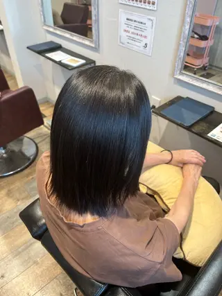 顔まわり/透け感 カラー/青栁優🔆のヘアスタイル