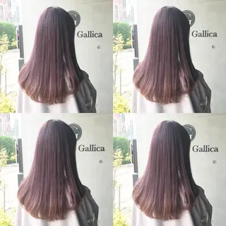 ロング カラー ヘアアレンジ 🫧柔色/トレンド カラー/川辺晴加のヘアスタイル