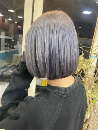 ミディアム 立野 希沙のヘアスタイル